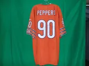 NFL Chicago Bears Reebok Authentic  Mesh Game Jersey PEPPERS 99