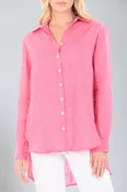 Button front Pleat Back Tunic