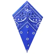 Blue Bandanna – Paper Cone