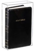 Acrylic Slide Back Book Display Cases