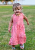Ala Girls Hawaiian Dress Pineapple Print