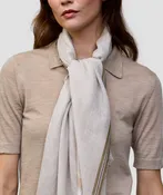 Begg X Co Fiji Cashmere Stole Archer Dark Natural