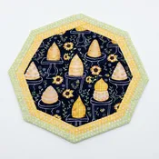 Handmade Sunflower Beehive Table Mat