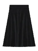 5 Stars Velour Flare Skirt