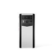 Metavertu Max Calfskin Black Ceramic Frame Black Plate