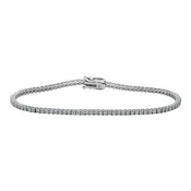 14K Gold Round Diamond Tennis Bracelet 2.0ct (White, Yellow or Rose Gold)