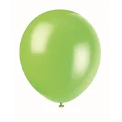 12" Latex Balloons, 10ct - Lime Green