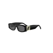 Forever Fendi Rectangular Sunglasses Black - FENDI
