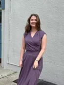 Aubree dress, Smoky Purple