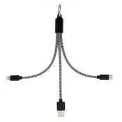 3-in-1 Charging Keyring