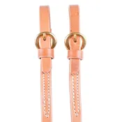 Billy Royal® Harness Leather Split Reins with Buckle Ends 5/8"