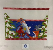 * Abigail Cecile AC99 Jacobean Santa with Fox Cuff