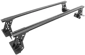 Replacement for Gladiator FLEETSIDE Year 2022 XRS Cross Bars Truck Bed Rail KIT for MID-Sized Trucks by Technical Precision