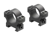 30mm Leupold™ Backcountry Cross-Slot Scope Rings - Low, Medium & High Base - Matte Black Rings