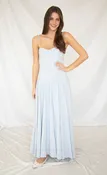 all of my love striped maxi dress