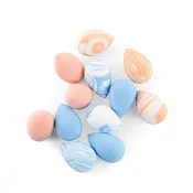 12 Mini Waterdrop Shape Daubers - Pink/Blue