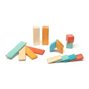 14-Piece Set Magnetic Wooden Blocks Tegu Classics