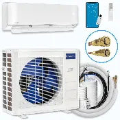9,000 BTU MRCOOL DIY 5th Gen 23.6 SEER2 3/4-Ton Mini-Split Heat Pump Complete System 25 ft. Pre-Charged Line Set 115-Volt-R454B