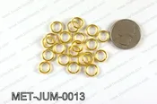 10MM Gold open Jump ring MET-JUM-0013