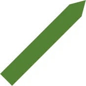 0.75in X 5in Poly TT Pot Tag 3in Core. Green – PMS 360C. 2000 tags/Roll. 3 Rolls/Case. 6000 Tags/Case. Sold By Case.