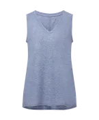 Asha V-Neck Tank Top - Seaport Blue