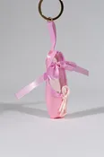 Ballet Slipper Keychain