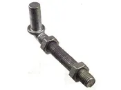 Aluminum Gate Hinge Male J Bolt 5/8" x 4 1/2"