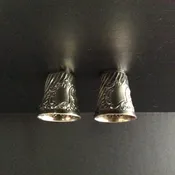 A Pair of Sterling Silver Jiggers