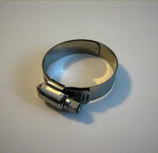 "PROTECTOR" (guarded) stainless steel clamps
