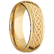 10K Yellow Gold + Polish , Polish Finish