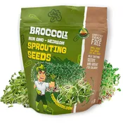 2.5 Pounds of Calabrese Broccoli Microgreen & Sprouting Seeds (Brassica oleracea var. italica)