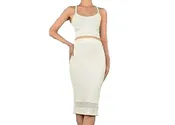 2 Piece Midi Set - Comfortable Summer Wear Tank Top & Midi Skirt Outfit