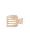 Almond Beige Flat Square Clip
