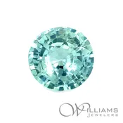 1.33ct Round Green Sapphire