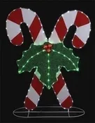 Candy Cane Yard Art