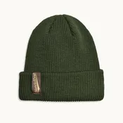 Green Wool Blend Beanie