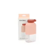 12 oz Slim Water Bottle - Blush / Terracotta