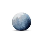 Artful Midnight Orb | 12" Round