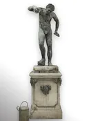 A Fine 18th century lead figure of the Dancing Faun by John Cheere 1709–1787