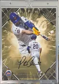Pete Alonso Fanatics Under Wraps Gold Auto /50 8x10 New York Mets