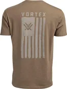 Vortex Optics Men's Salute Short Sleeve T-Shirt - Coyote - XXX-Large