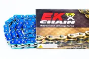 EK CHAINS 525 ZVX3 SERIES STREET NX-RING CHAIN (120) – BLUE
