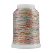#031 Variegated Silver Superior Metallics 1090 yd Mini Cone