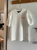 Short Sleeve Ladies Top With OSU Embroidery