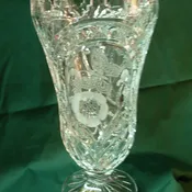 CRYSTAL VASE   NEW-G17