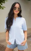 all my love cardigan - baby blue