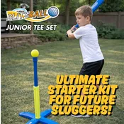 Blitzball Junior Tee Set — Fat Bat, Batting Tee & Ball
