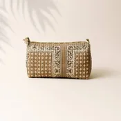 Large Olive Bandana Pouch