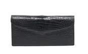 Giorgio Santamaria Dark Blue Alligator Clutch