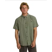 Billabong All Day Jacquard Short Sleeve Shirt || Granite Green